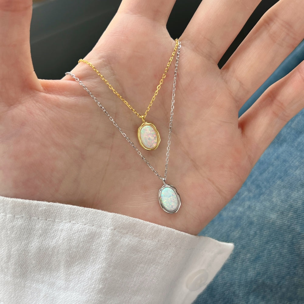 16 inch Opal pendant